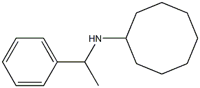 N-(1-phenylethyl)cyclooctanamine Struktur