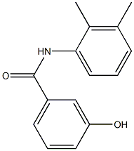 N-(2,3-dimethylphenyl)-3-hydroxybenzamide Struktur