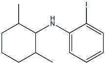 N-(2,6-dimethylcyclohexyl)-2-iodoaniline Struktur