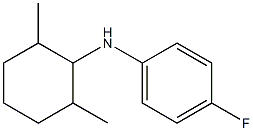 N-(2,6-dimethylcyclohexyl)-4-fluoroaniline Struktur