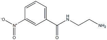 N-(2-aminoethyl)-3-nitrobenzamide Struktur