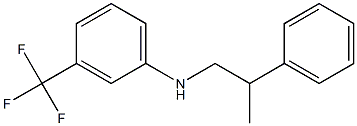 N-(2-phenylpropyl)-3-(trifluoromethyl)aniline Struktur