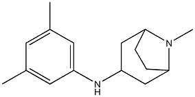 N-(3,5-dimethylphenyl)-8-methyl-8-azabicyclo[3.2.1]octan-3-amine Struktur