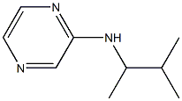 N-(3-methylbutan-2-yl)pyrazin-2-amine Struktur