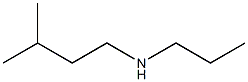 N-(3-methylbutyl)-N-propylamine Struktur