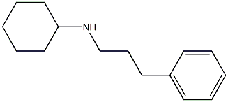 N-(3-phenylpropyl)cyclohexanamine Struktur