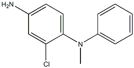 N-(4-amino-2-chlorophenyl)-N-methyl-N-phenylamine Struktur