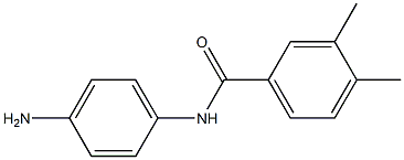 N-(4-aminophenyl)-3,4-dimethylbenzamide Struktur