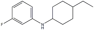 N-(4-ethylcyclohexyl)-3-fluoroaniline Struktur