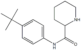 N-(4-tert-butylphenyl)piperidine-2-carboxamide Struktur