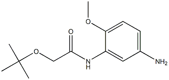 N-(5-amino-2-methoxyphenyl)-2-(tert-butoxy)acetamide Struktur