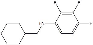 N-(cyclohexylmethyl)-2,3,4-trifluoroaniline Struktur