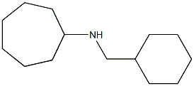 N-(cyclohexylmethyl)cycloheptanamine Struktur