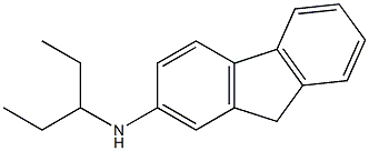 N-(pentan-3-yl)-9H-fluoren-2-amine Struktur