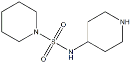 N-(piperidin-4-yl)piperidine-1-sulfonamide Struktur