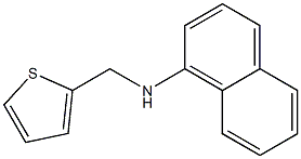 N-(thiophen-2-ylmethyl)naphthalen-1-amine Struktur