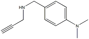 N,N-dimethyl-4-[(prop-2-yn-1-ylamino)methyl]aniline Struktur