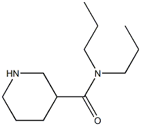 N,N-dipropylpiperidine-3-carboxamide Struktur