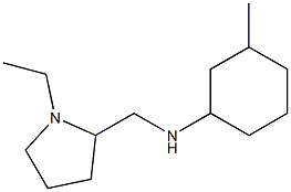 N-[(1-ethylpyrrolidin-2-yl)methyl]-3-methylcyclohexan-1-amine Struktur