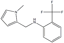 N-[(1-methyl-1H-pyrrol-2-yl)methyl]-2-(trifluoromethyl)aniline Struktur