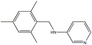 N-[(2,4,6-trimethylphenyl)methyl]pyridin-3-amine Struktur