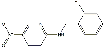 N-[(2-chlorophenyl)methyl]-5-nitropyridin-2-amine Struktur