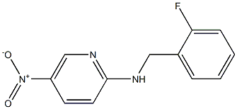 N-[(2-fluorophenyl)methyl]-5-nitropyridin-2-amine Struktur