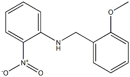 N-[(2-methoxyphenyl)methyl]-2-nitroaniline Struktur