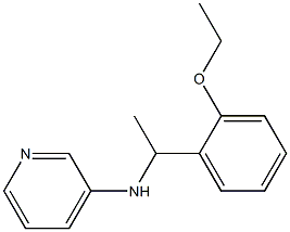 N-[1-(2-ethoxyphenyl)ethyl]pyridin-3-amine Struktur