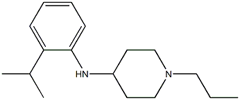 N-[2-(propan-2-yl)phenyl]-1-propylpiperidin-4-amine Struktur