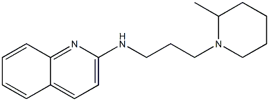 N-[3-(2-methylpiperidin-1-yl)propyl]quinolin-2-amine Struktur