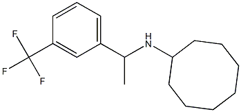 N-{1-[3-(trifluoromethyl)phenyl]ethyl}cyclooctanamine Struktur