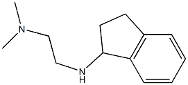 N'-2,3-dihydro-1H-inden-1-yl-N,N-dimethylethane-1,2-diamine Struktur