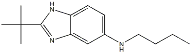 N-butyl-2-tert-butyl-1H-1,3-benzodiazol-5-amine Struktur