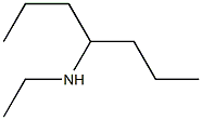 N-ethyl-N-(1-propylbutyl)amine Struktur