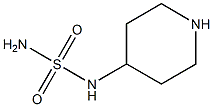 N-piperidin-4-ylsulfamide Struktur