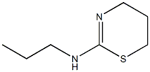 N-propyl-5,6-dihydro-4H-1,3-thiazin-2-amine Struktur