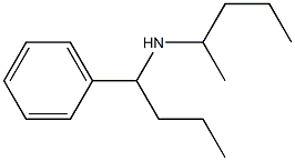 pentan-2-yl(1-phenylbutyl)amine Struktur