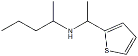 pentan-2-yl[1-(thiophen-2-yl)ethyl]amine Struktur