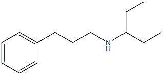 pentan-3-yl(3-phenylpropyl)amine Struktur