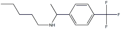 pentyl({1-[4-(trifluoromethyl)phenyl]ethyl})amine Struktur