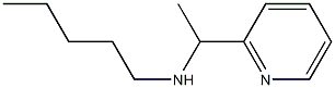 pentyl[1-(pyridin-2-yl)ethyl]amine Struktur