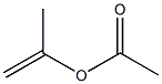 prop-1-en-2-yl acetate Struktur