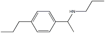 propyl[1-(4-propylphenyl)ethyl]amine Struktur