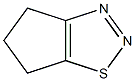 5,6-Dihydro-4H-cyclopenta[d][1,2,3]thiadiazole Struktur