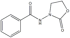 N-(2-oxo-1,3-oxazolidin-3-yl)benzamide Struktur