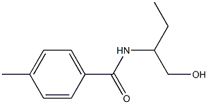 N-[1-(hydroxymethyl)propyl]-4-methylbenzamide Struktur