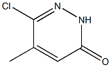 6-chloro-5-methyl-3(2H)-pyridazinone Struktur