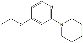 4-(ethyloxy)-2-piperidin-1-ylpyridine Struktur