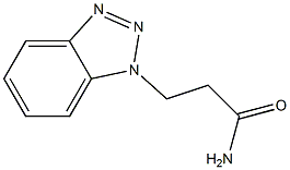 3-(1H-1,2,3-benzotriazol-1-yl)propanamide Struktur